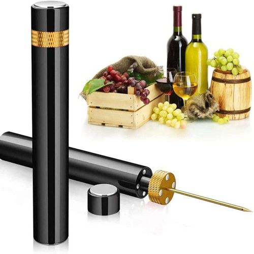 Ouvre-Bouteille De Vin Portable En Acier Inoxydable, Extracteur De Liège, Pression D'air, Outils De Barre, Gadgets De Cuisine, Accessoires