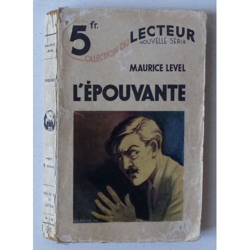 L'épouvante (Collection 'collection Du Lecteur (Nouvelle Série)' N°118)