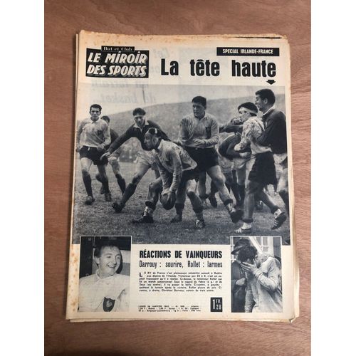 Moroir Des Sports But Et Club 948 28 Janvier 1963