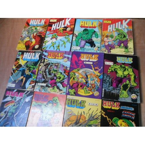 Hulk Aredit Pocket Recueil Lot De 12 Bd Du 1 Au 29