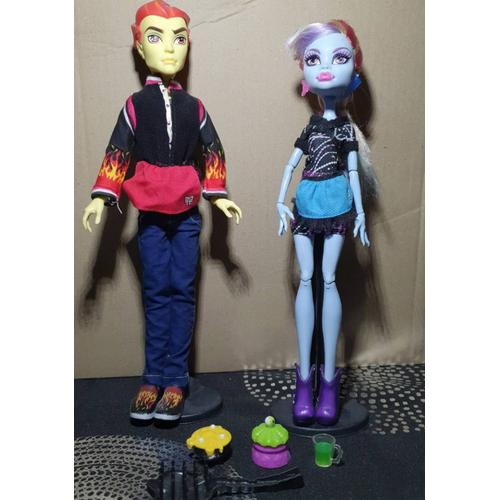 Duo Monster High Thomas Cramé Et Abbey Bominable 