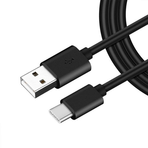 Câble USB Type-C pour Xiaomi 12, 12 Pro, 11, 11i, 11 Lite, 11T Pro, Redmi Note 11/11S - 2M - Noir