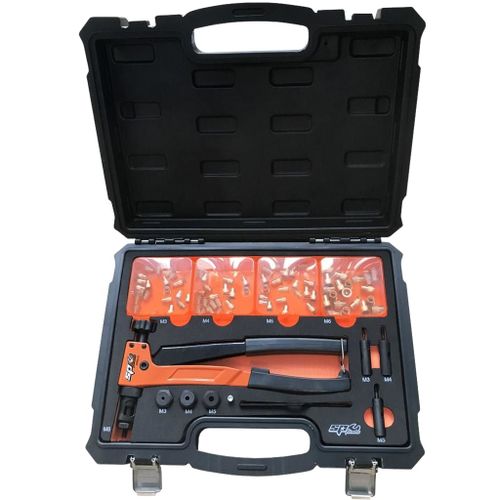 Coffret pince à riveter et rivets aveugles - M3 à M6 SP Tools - SP69011
