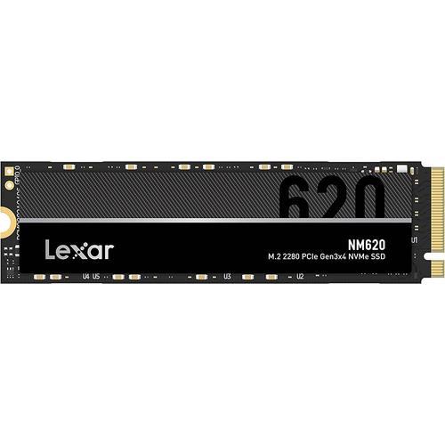 Lexar NM620 - SSD - 512 Go - interne - M.2 2280 - PCIe 3.0 x4 (NVMe)