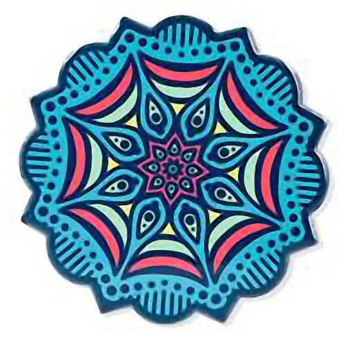 Mandala - Set De 2 Dessous De Verres