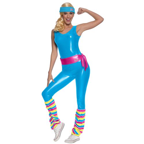 Déguisement Barbie Aérobique Femme - Taille: Medium