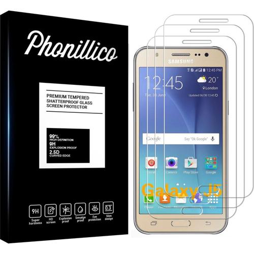 Verre Trempé Pour Samsung Galaxy J5 2015 J500 [Pack 3] Film Vitre Protection Ecran Ultra Resistant Phonillico®