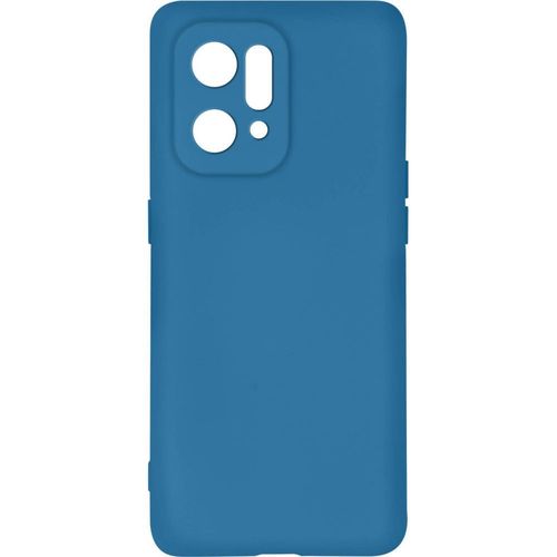Coque Avizar Oppo Find X5 Silicone Soft Touch Bleu