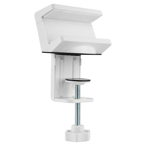 Range câble KIMEX Support de table pour multiprise, blanc