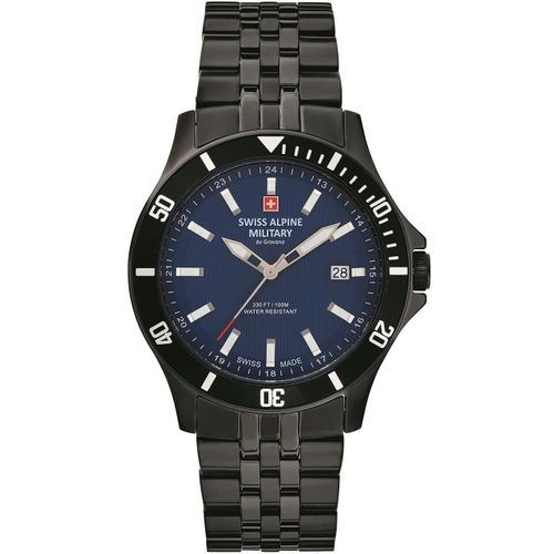 Mens Watch Swiss Alpine Military 7022.1175, Quartz, 42mm, 10atm