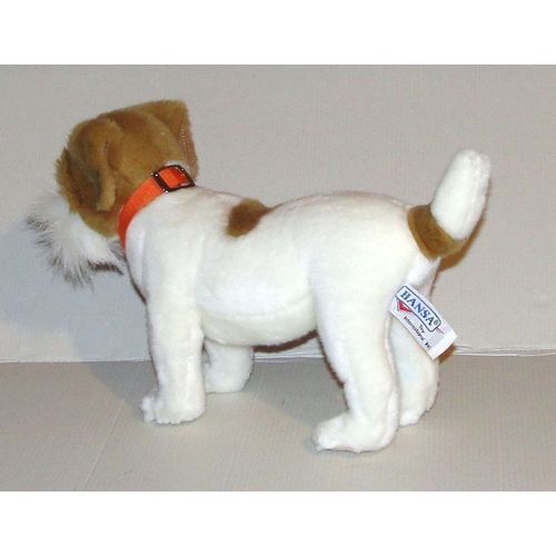 peluche chien jack russel hansa toy doudou chien jack fox