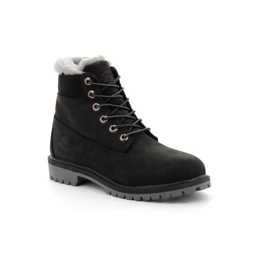 Timberland 6 Inch Premium Waterproof Shearlingboot Noir