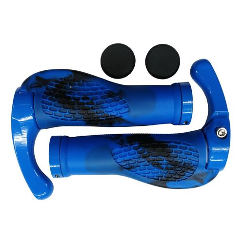 Bleu - Poignées Ergonomiques Pour Guidon De Vélo, Embouts De Barre, Prises Vtt Confortables, Pièces De Cyclisme, Poignées De Vélo Pour Vélo