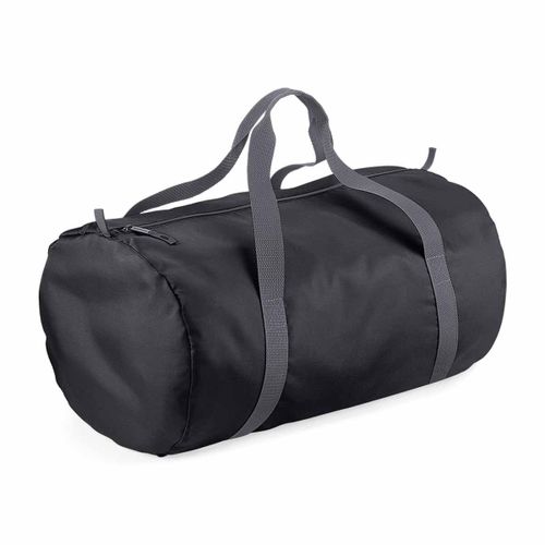 Sac de voyage toile ultra léger pliant - BG150 noir - grey - Packaway Barrel Bag