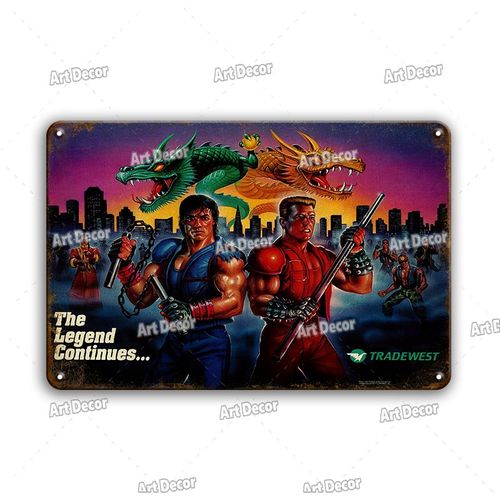 20x30cm - Affiche De Jeux De L'ancienne École, Signe En Étain, Vintage, Décor De Salle De Gamer, Plaque En Métal, Shabby Chic Homme Grotte Net Bar, Plaques De Décoration Murale'art