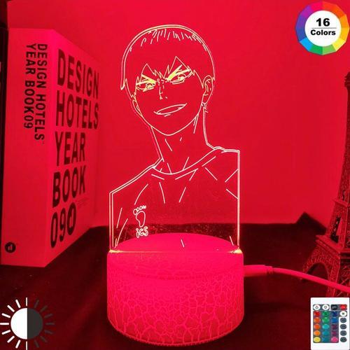 Lampe 3d Manga Haikyuu Tobio Kageyama, Cadeau D'anniversaire Pour Petit Ami, Veilleuse, Anime, Pour Chambre À Coucher