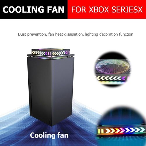 Refroidisseur De Filet Métallique Dissipateur De Chaleur Anti-Poussière Support Hôte Anti-Poussière Pour Amateur De Jeu Pour Accessoires De Support De Jeu Xbox Series X Rgb