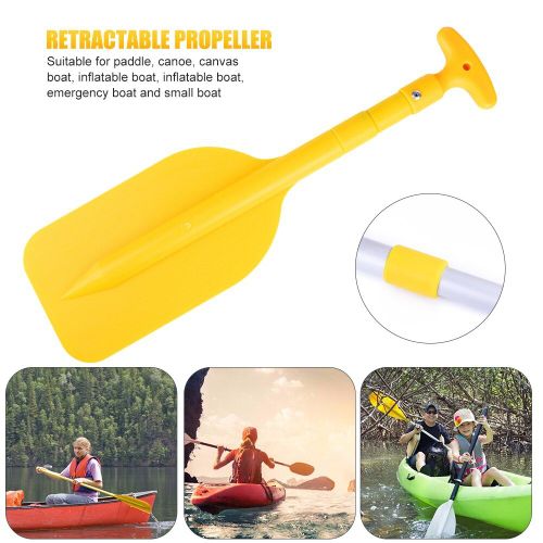 Radeau À Pagaie Rétractable Pour Bateau Gonflable, Accessoire Portable Avec Poignée