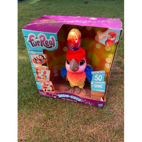 Peluche Furreal Friends Show-Coco Mon Perroquet Star