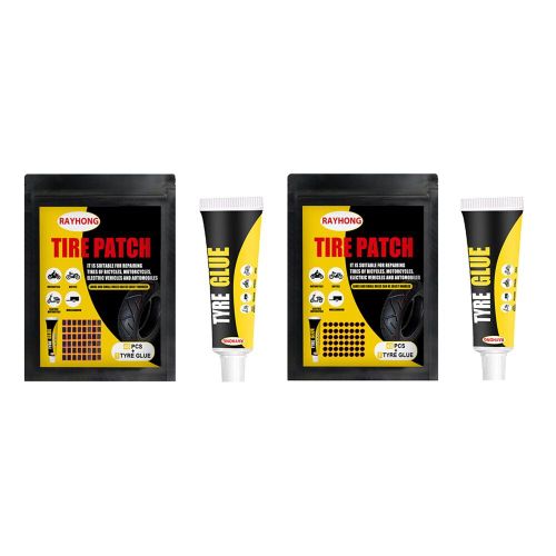 Kit De Réparation De Chambre À Air De Vélo, Outils De Réparation De Crevaison, Patch De Chambre À Air De Vélo Avec Colle