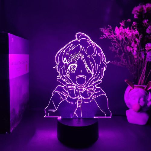 Lampe Led En Forme D'¿Uf, Thème Anime Wonder Egg, Luminaire Décoratif En 3d, Thème Ia Ohto, Idéal Comme Cadeau D'anniversaire Pour Enfants
