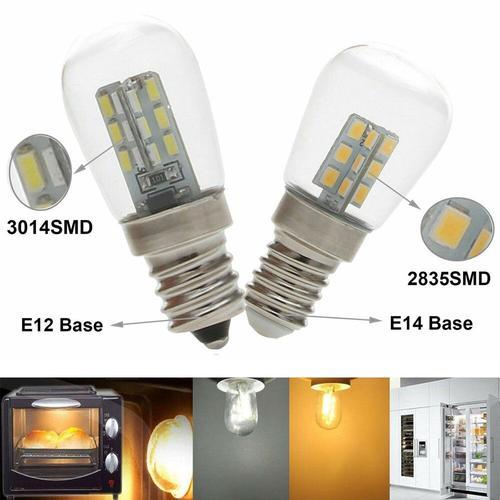 Ampoules E12 110v 2w Pour Réfrigérateur, Vintage, Lampes À Haute Température, 24smd, Led, Ampoule De Maïs