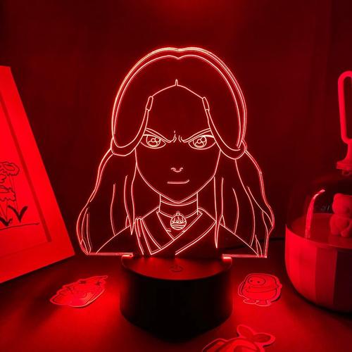 Lampe De Lave À Led En 3d, Avatar Le Dernier Maître De L'air, Cadeau Idéal Pour La Chambre D'un Ami, Veilleuse
