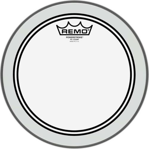 Peau Pour Pour Tom/ Caisse Claire 10'' - Remo Powerstroke 3 Ambassador Transparente P3-0310-Bp