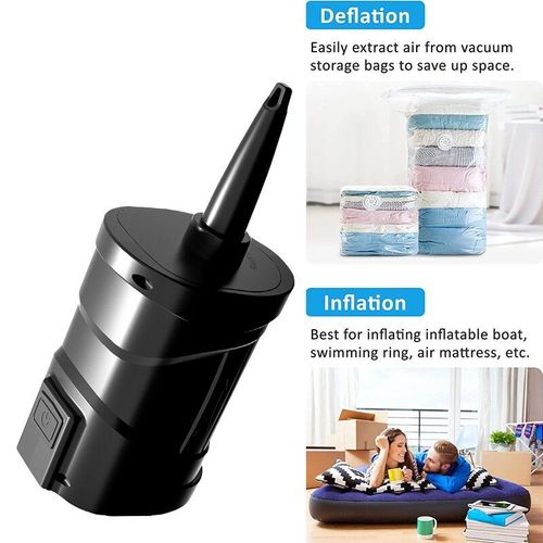 Compresseur de poussière d'air 2 en 1, double fonction, Kit de pistolets d'aspiration d'air, outil d'aspirateur pneumatique