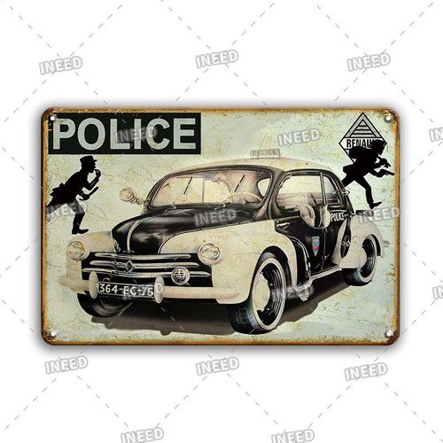 20x30cm - Affiche Rétro Personnalisée, Plaque En Métal, Divers Thèmes, Poster En Étain, Peinture Sur Fer, Voiture Ancienne, Fille Sexy, Décoration Du Salon Et De La Maison