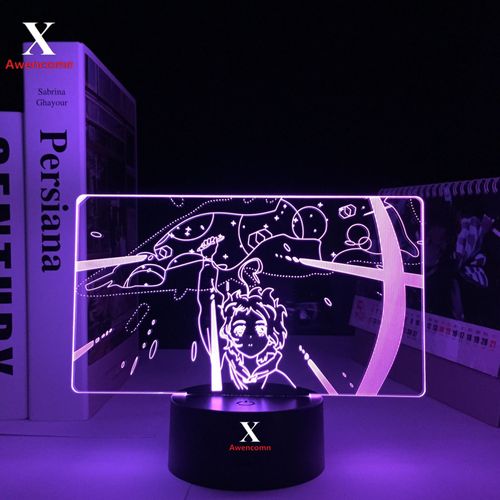 Lampe Led En 3d, Thème Anime Wonder Egg, Avec Ia Ohto, Luminaire Décoratif D'intérieur, Idéal Comme Cadeau D'anniversaire Pour Enfants