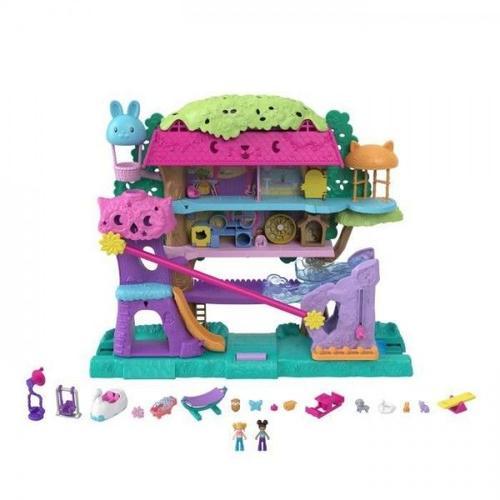 Polly Pocket - Maison Dans Les Arbres - Poupée Mini-Univers - 4 Ans Et +