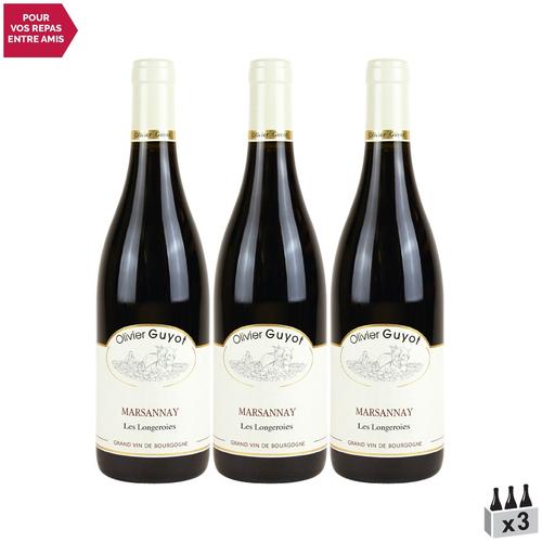 Domaine Olivier Guyot Marsannay Les Longeroies Rouge 2018 X3