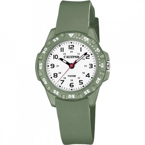 Calypso Montre Junior Résine Verte K5821/2