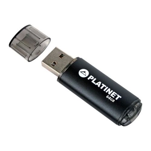 PLATINET PENDRIVE X-Depo Clé USB 64 Go USB 2.0 noir