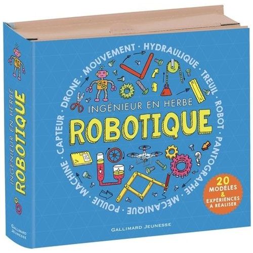 Coffret Robotique - Ingénieur En Herbe Avec 20 Modèles Et Expériences À Réaliser