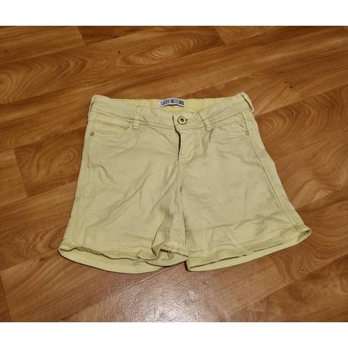 Short Fille Okaidi Jaune Taille 10ans 