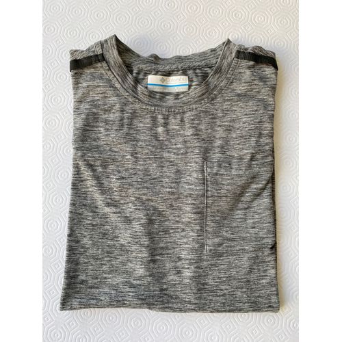 Tee-Shirt Columbia Gris Enfant Taille M