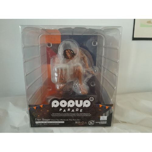 Figurine Eren Attaque Des Titans Popup Import Du Japon Good Smile Compagny