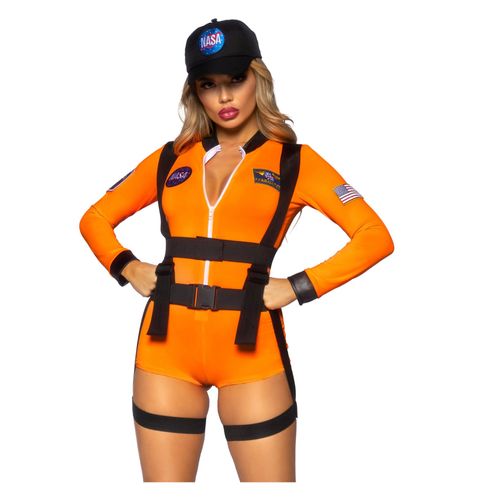Déguisement Astronaute Combishort Sexy Femme - Taille: S (36-38)