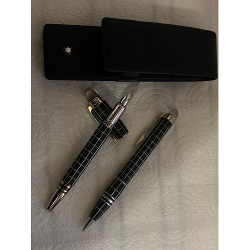 Ensemble Stylo Et Stylo Plume Mont Blanc 