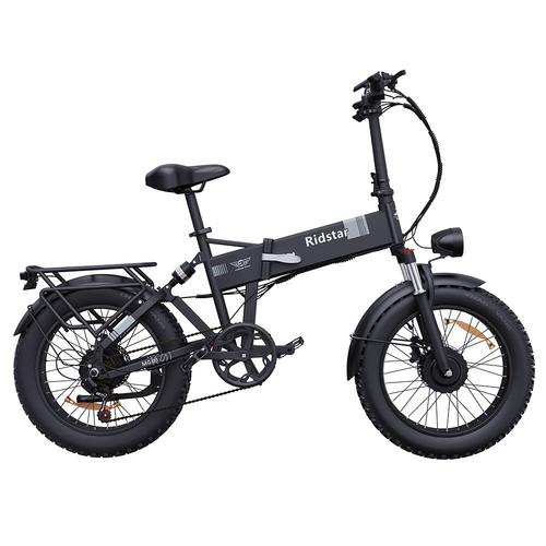 Vélo Électrique Ridstar H20 Pro, Moteur 1000 W X 2, Batterie 48 V 23 Ah, Pneus Larges 20 X 4 Pouces, Vitesse Maximale 49 Km/H, Autonomie 112 Km