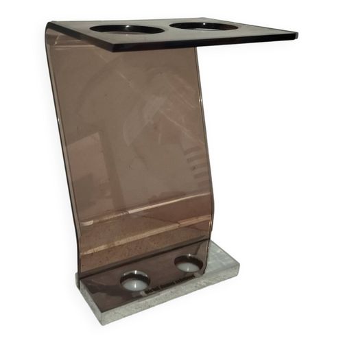 Porte parapluies porte cannes Michel Dumas marron