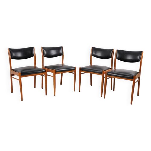 Set 4 Chaises Scandinave Multicolore