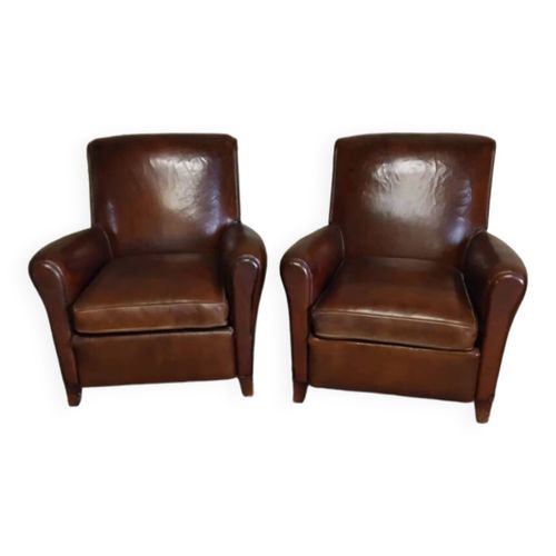 Fauteuils Club Bois