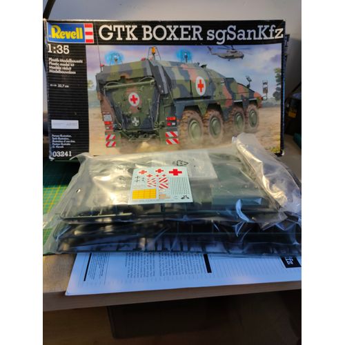 Maquette Revell 1/35 : Gtk Boxer Sgsankfz ( Rare )-Revell