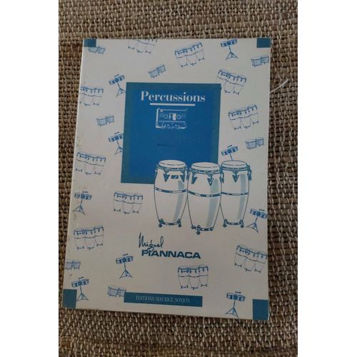 Percussions - Les Congas -Rythmes- Michel Piannaca - Editions Maurice Sonjon - 1992
