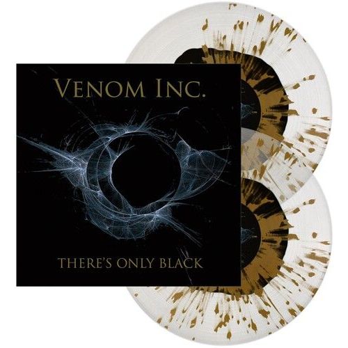 Venom Inc - There's Only Black - Clear W/ Black Yolk & Gold Splatter [Vinyl Lp] Black, Colored Vinyl, Clear Vinyl, Gold