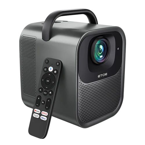 Projecteur ETOE Seal Pro, 1000 ANSI, Google TV, certifié Dolby Audio, 1080P natif, mise au point automatique