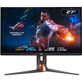 ASUS ROG Swift PG279QM - Écran LED - jeux - 27" - 2560 x 1440 QHD @ 240 Hz - IPS - 350 cd/m² - 1000:1 - DisplayHDR 400 - 1 ms - 3xHDMI, DisplayPort - haut-parleurs - noir